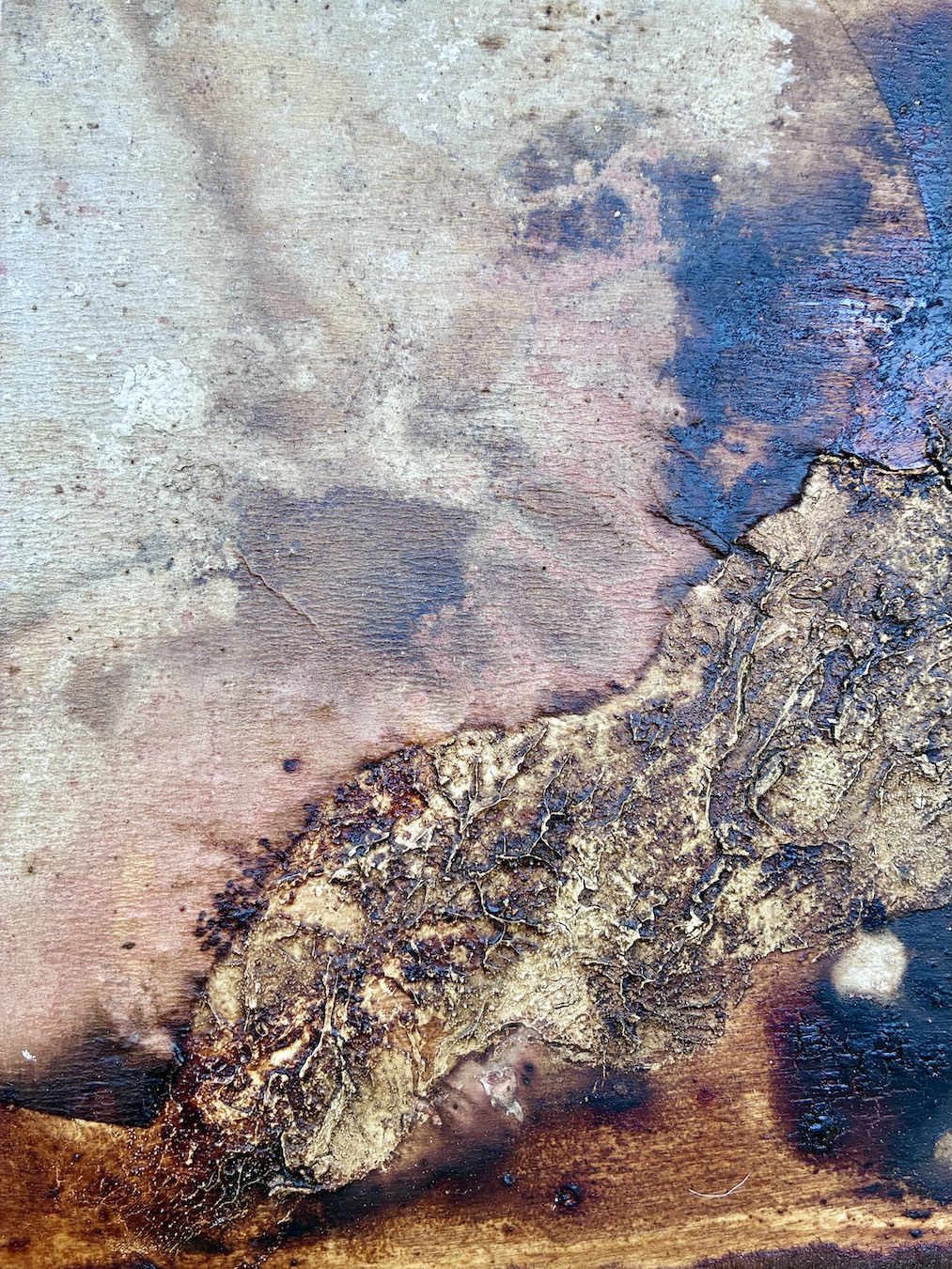 "Ember Ground" by Jana Gamble Original Art