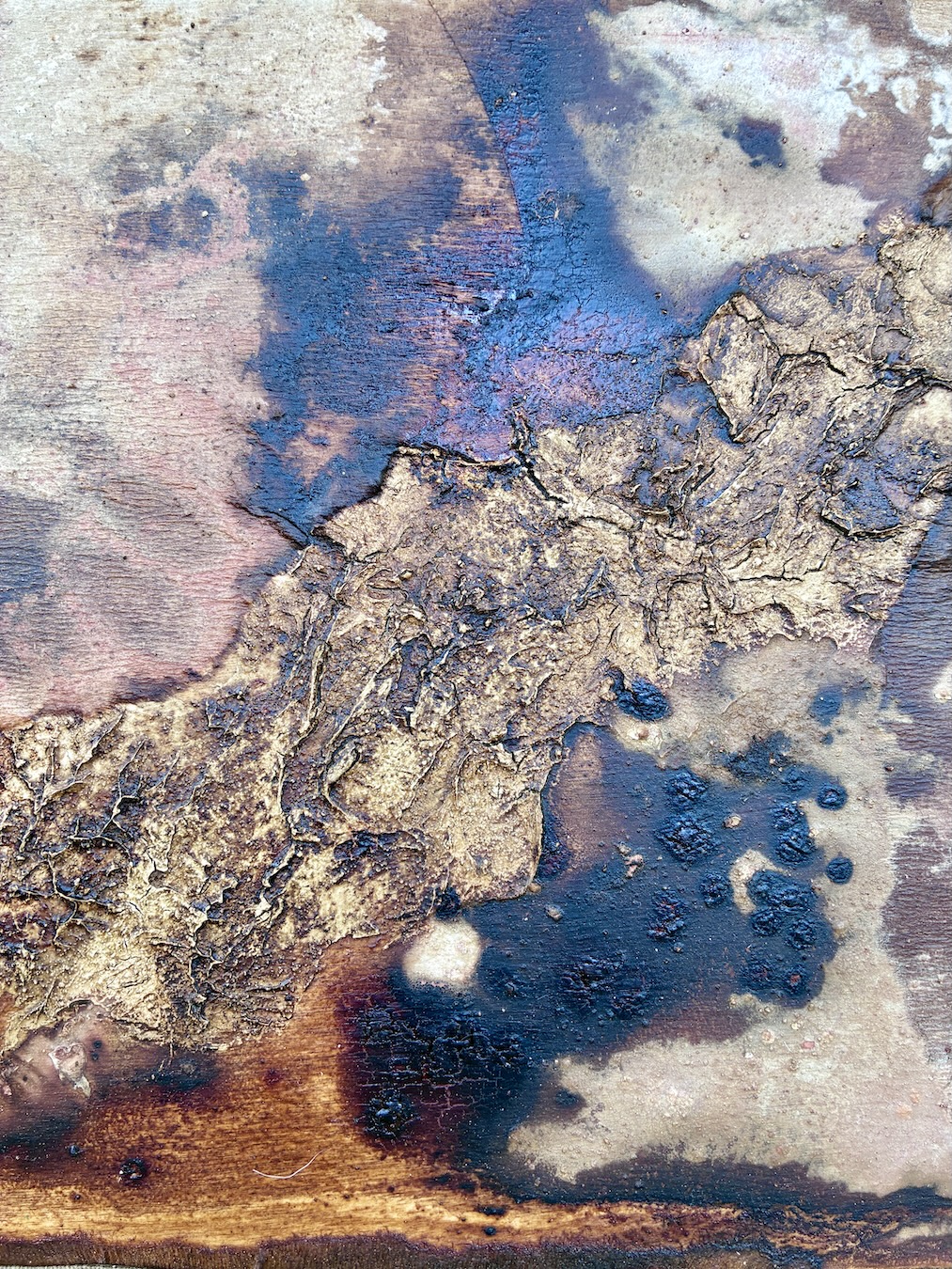 "Ember Ground" by Jana Gamble Original Art