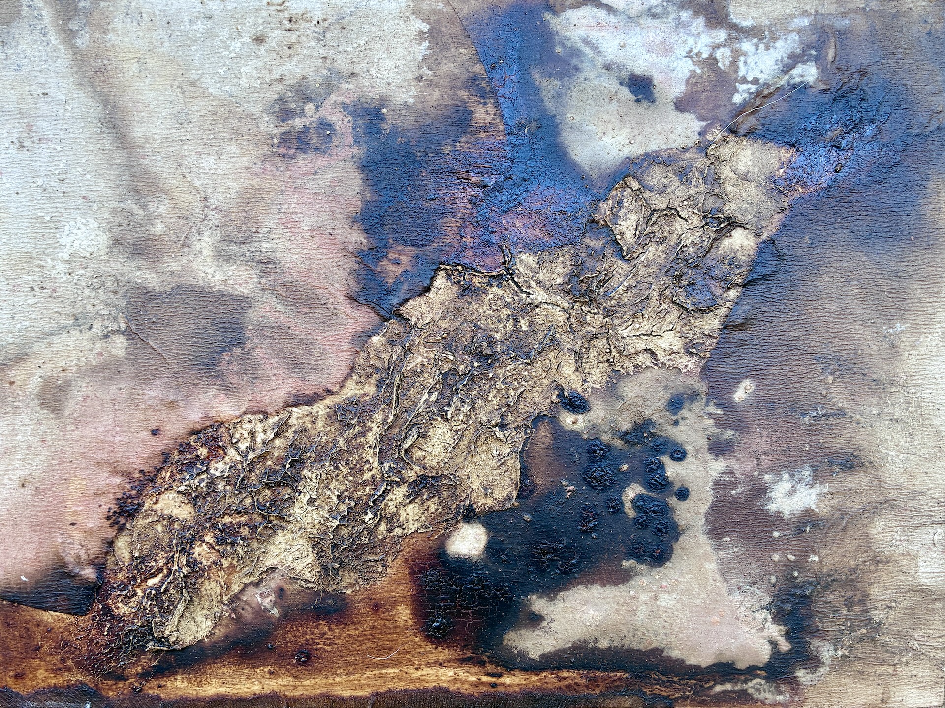 "Ember Ground" by Jana Gamble Original Art